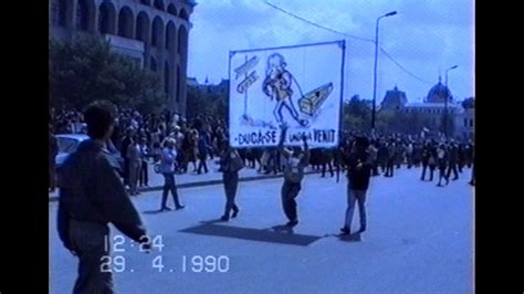 piata universitatii 1990 cu tudor chirile youtube